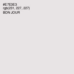 #E7E3E3 - Bon Jour Color Image